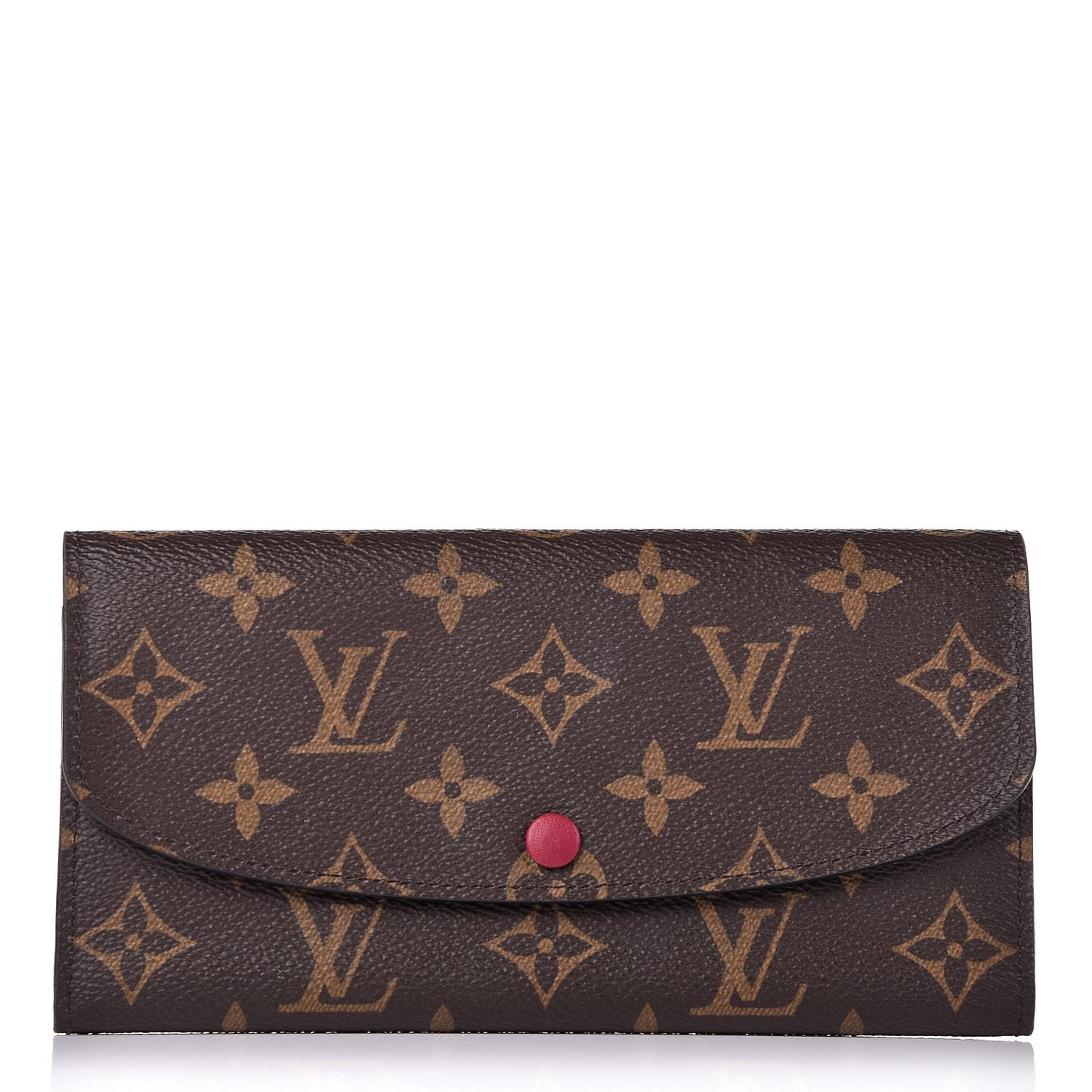 Monogram Emilie Wallet Fuchsia