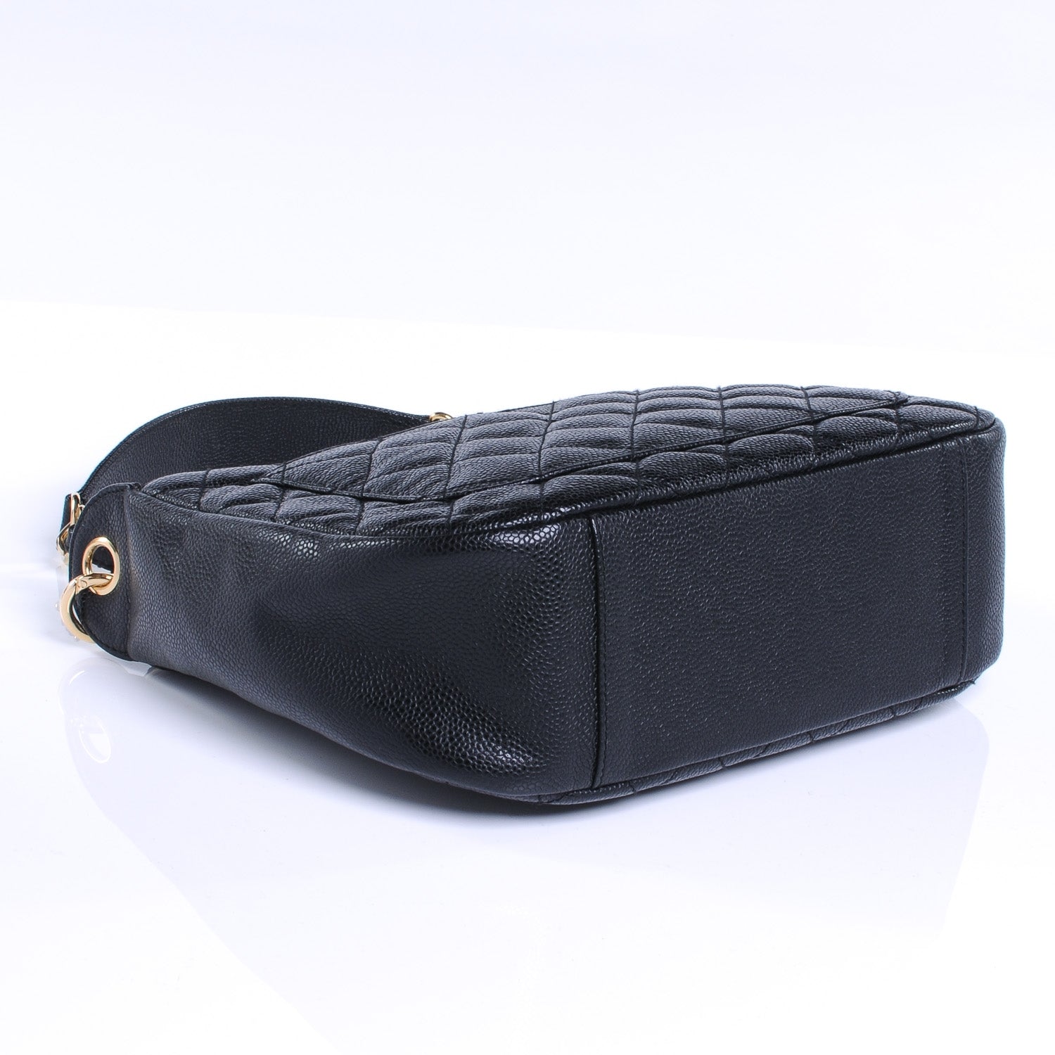 Chanel Caviar Quilted Hobo Bag Black 4 of 7