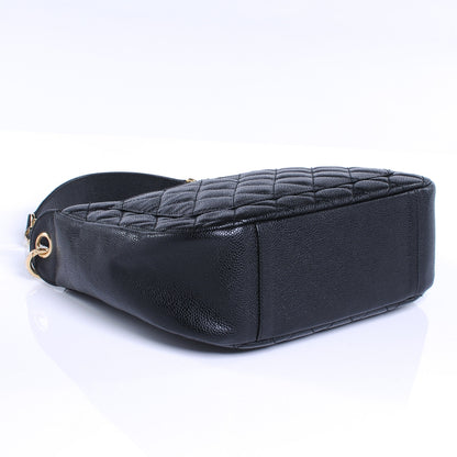 Chanel Caviar Quilted Hobo Bag Black 4 of 7