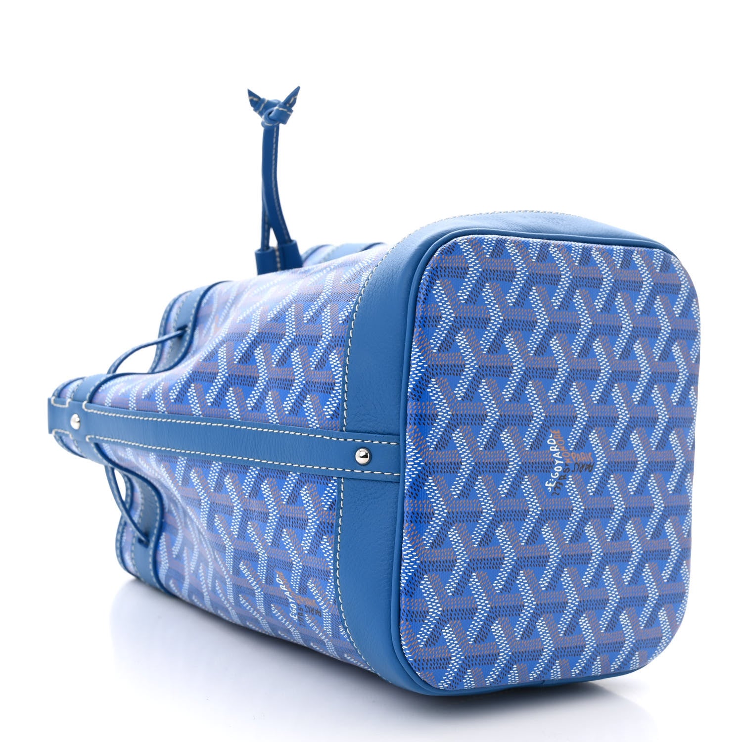 Goyard Goyardine Petit Flot Bucket Bag PM Sky Morning 4 of 9