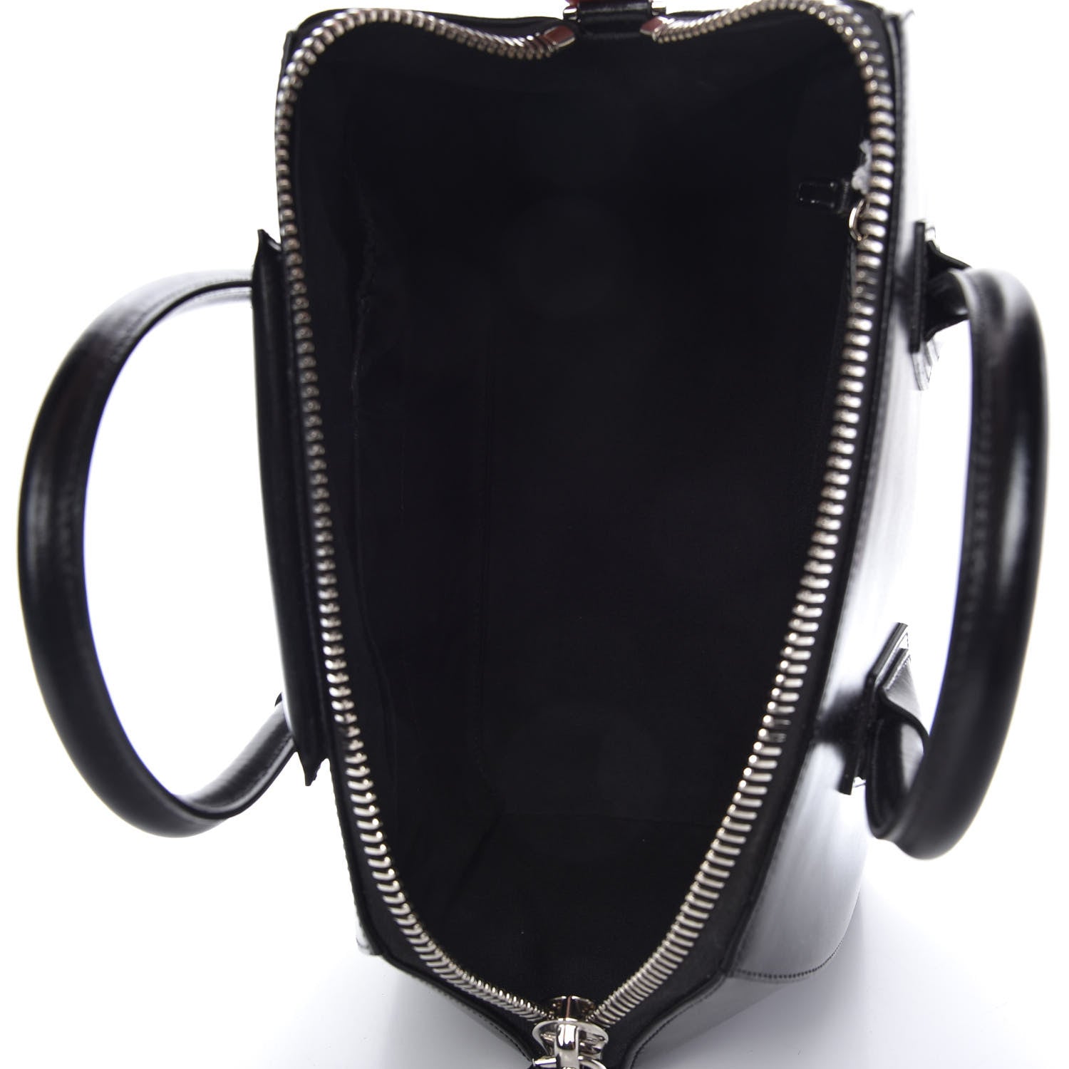 Givenchy Shiny Lord Calfskin Medium Antigona Black 5 of 10