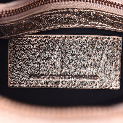 Alexander Wang Metallic Pebbled Lambskin Rockie Rose Gold Hardware 5 of 7