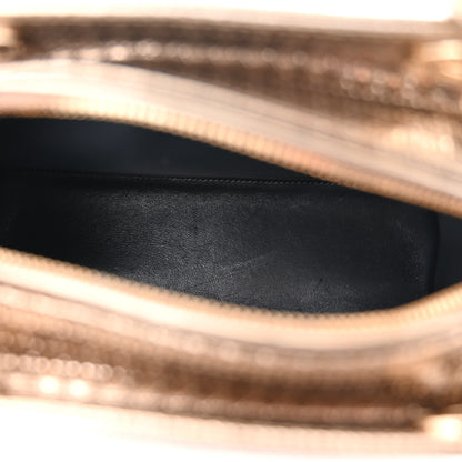 Christian Dior CHRISTIAN DIOR Metallic Patent Micro-Cannage Medium Lady Dior 5 of 13