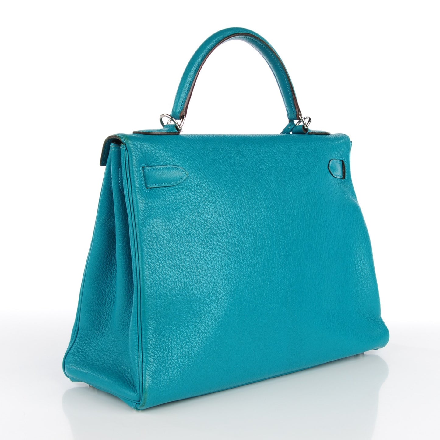 Chevre Mysore Kelly Retourne 32 Bleu Paon