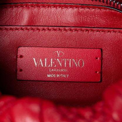 Valentino Garavani Nappa Small Spikeme Shoulder Bag Rosso Valentino 7 of 11