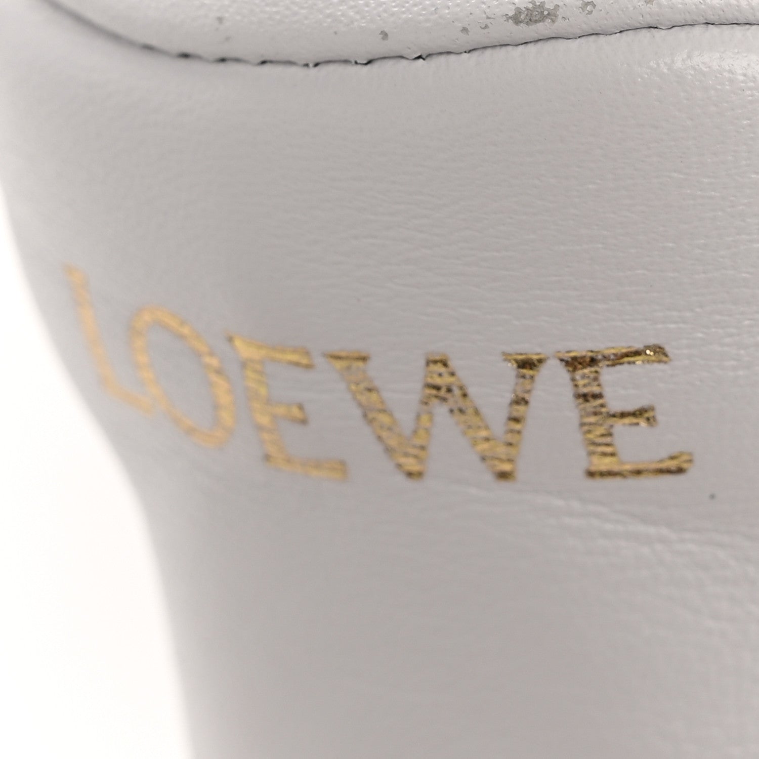 Loewe Nylon Suede Mens Flow Retro Runner Sneakers 45 White Dark Green 43 White 10 of 10