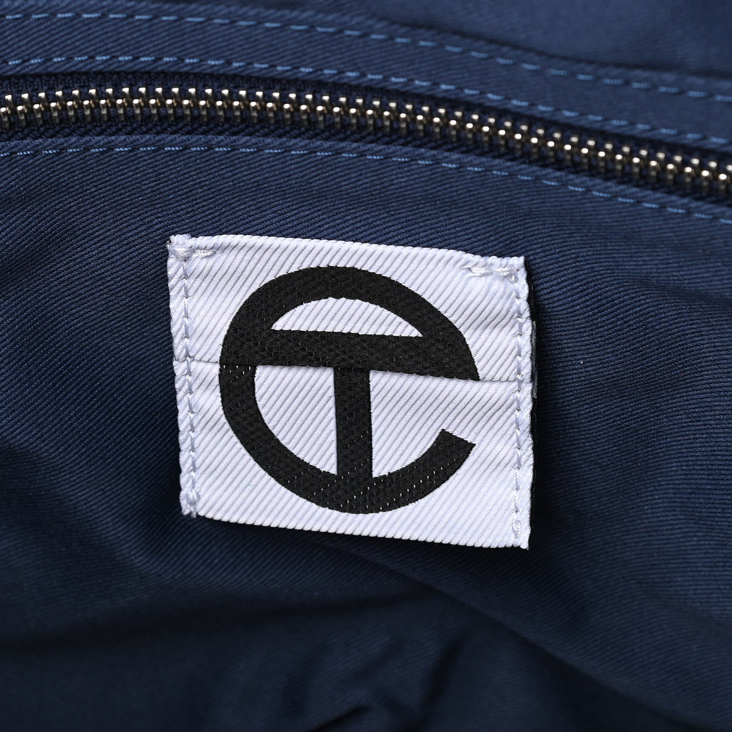 Telfar Metallic Vegan Leather Medium Shopping Bag Cobalt 7 of 11