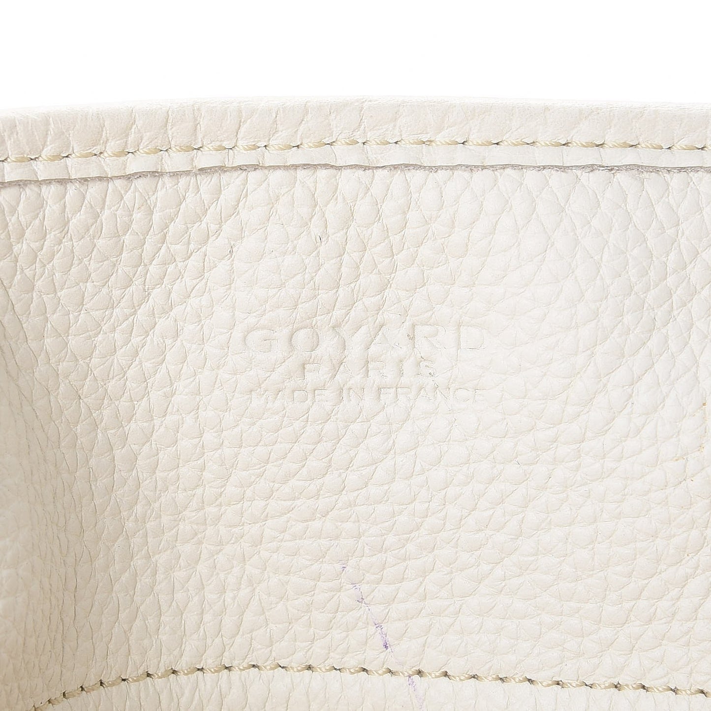 Goyardine Sac Hardy Pet Carrier PM White