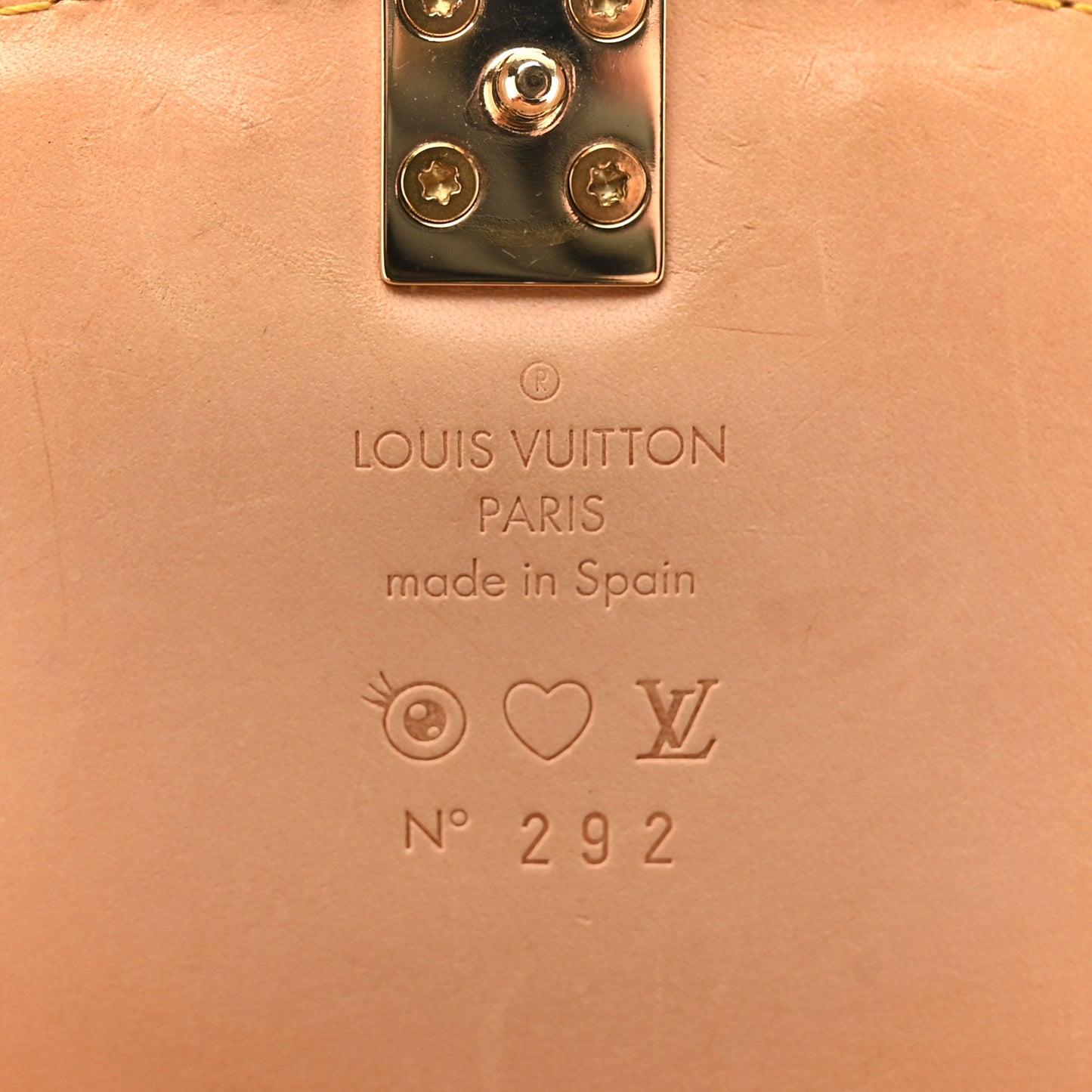 Monogram Multicolor Murakami Eye Love You Black