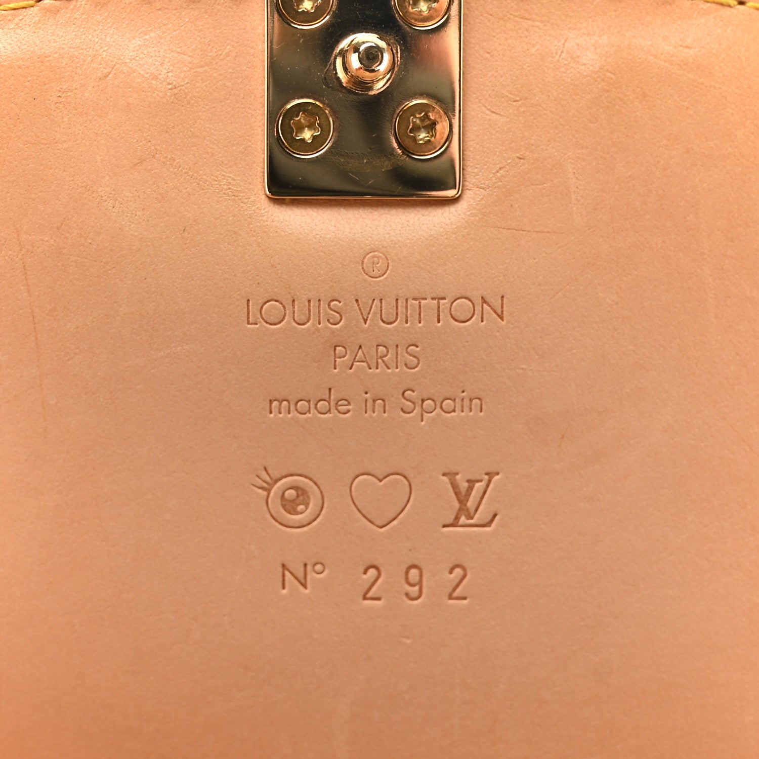 Louis Vuitton Monogram Multicolor Murakami Eye Love You Black 6 of 14