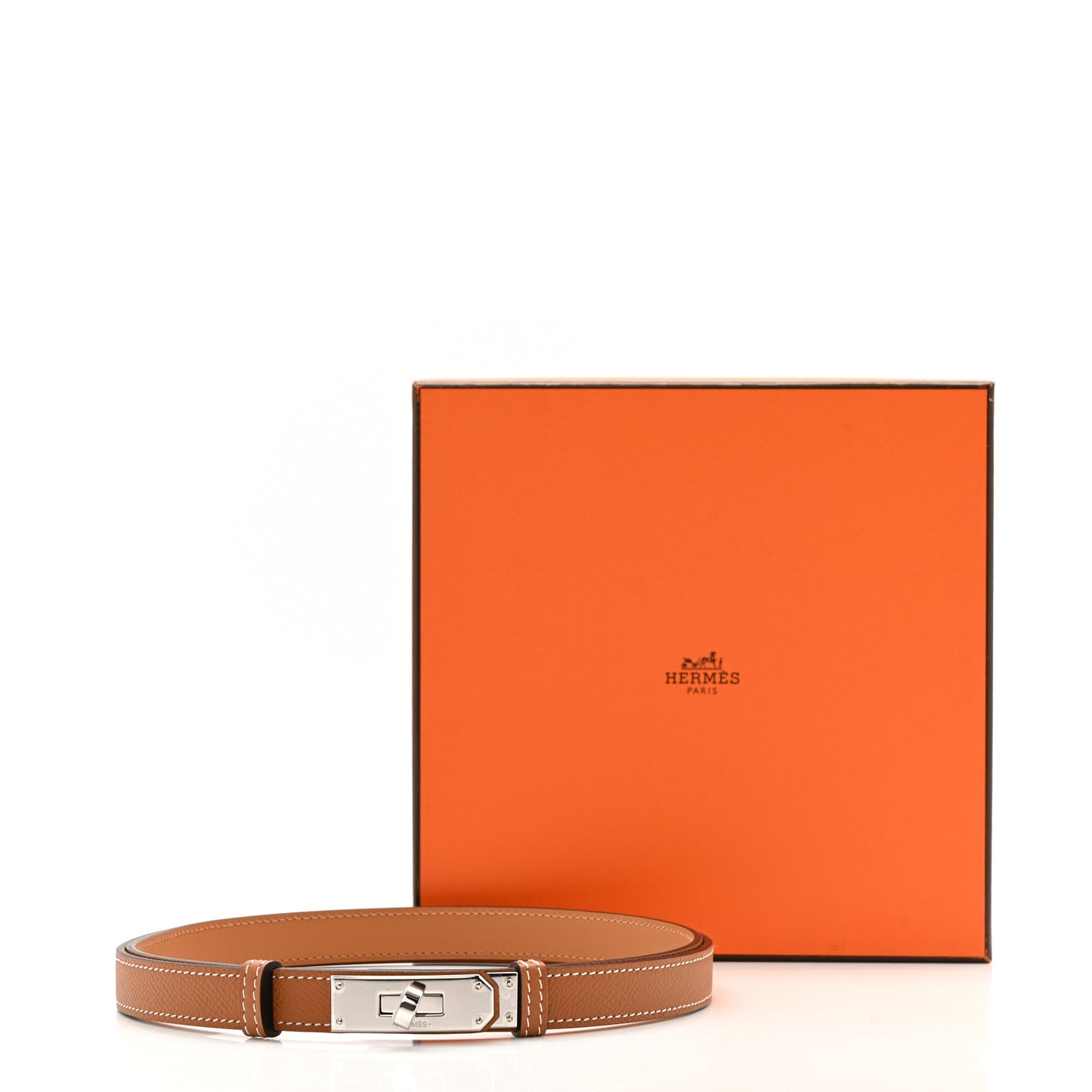Epsom Kelly Belt Gold