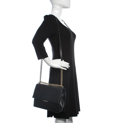 Versace Nappa Ricamo Quilted The Greek Shoulder Bag Black 2 of 11