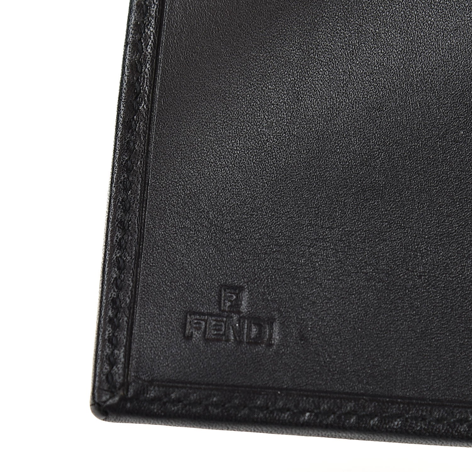 Fendi Zucchino Compact Wallet Tobacco 6 of 8