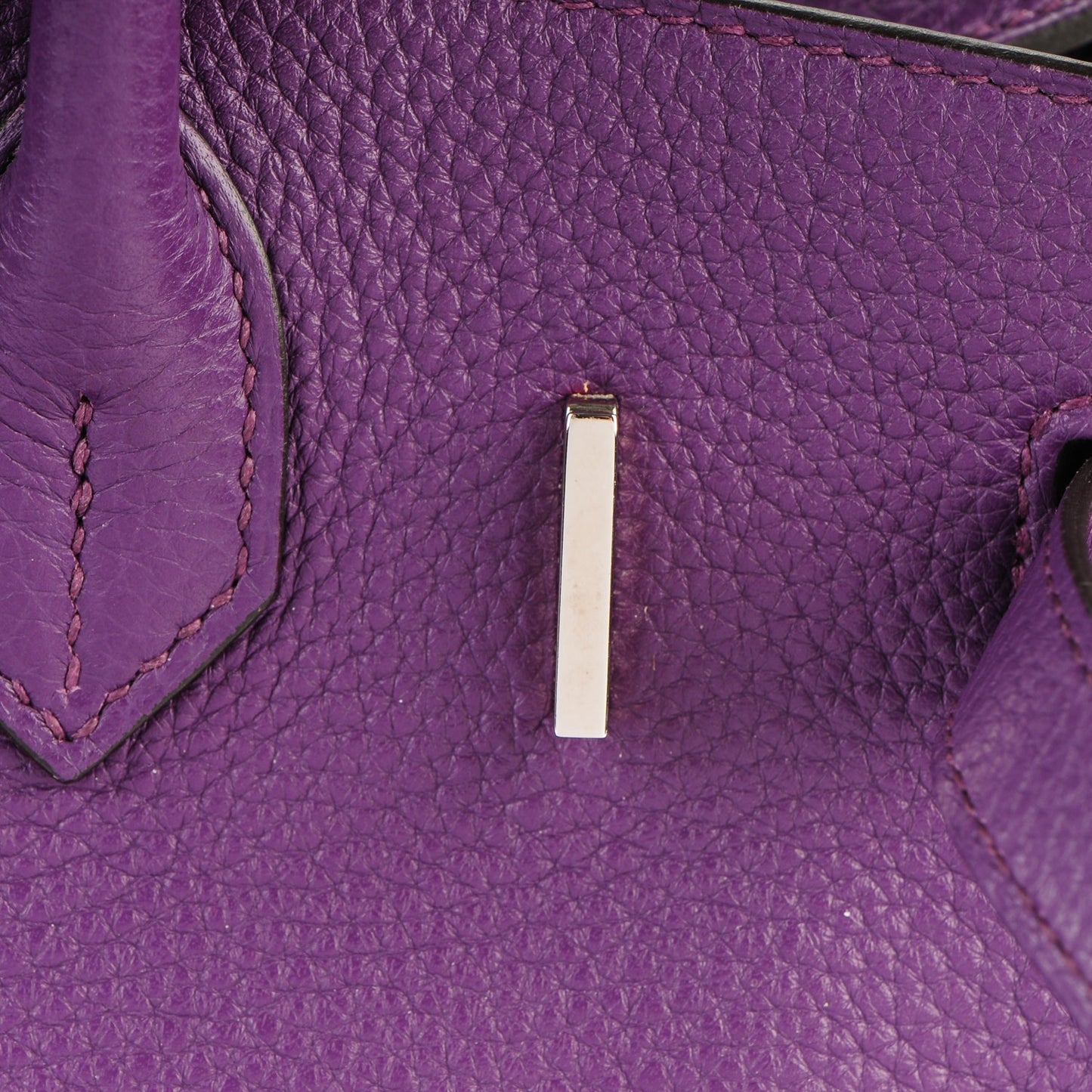 Taurillon Clemence Birkin 30 Ultraviolet