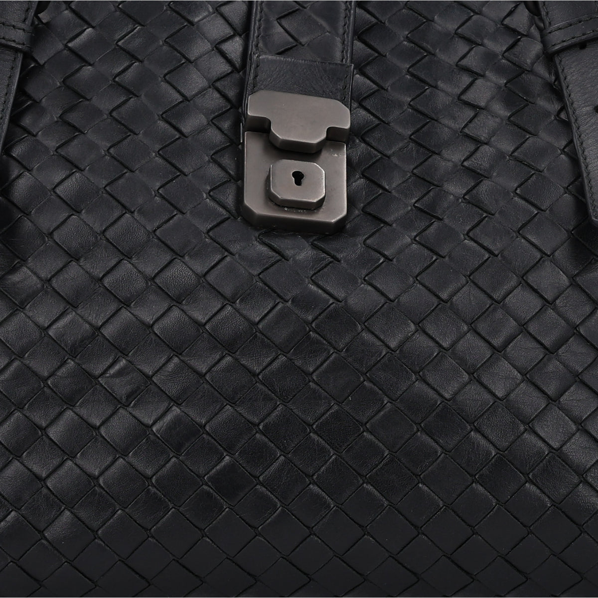 Bottega Veneta Nappa Intrecciato Medium Roma Tote Black 8 of 11