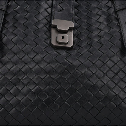 Bottega Veneta Nappa Intrecciato Medium Roma Tote Black 8 of 11