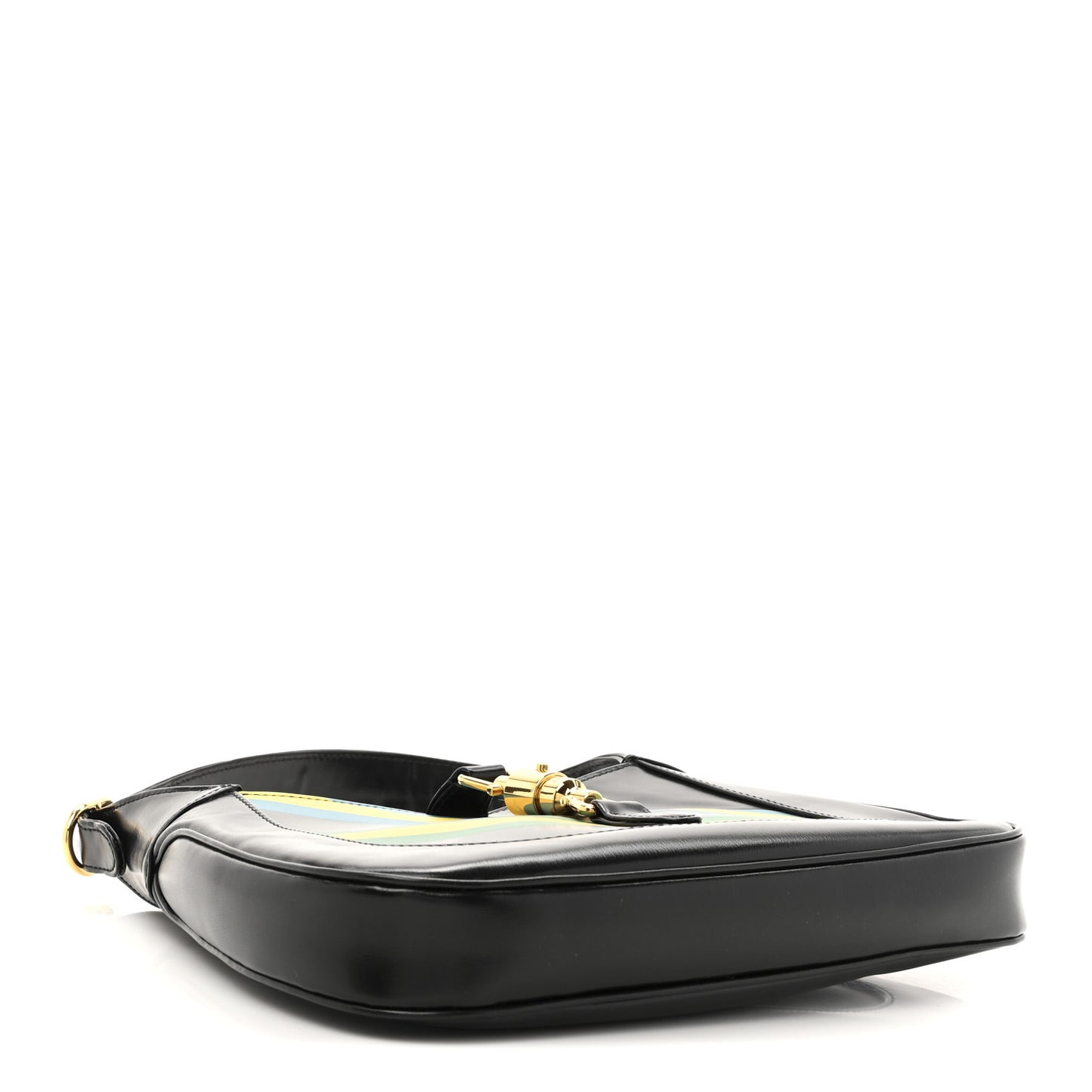 Boarded Dyana Lux Calfskin Centum Small Jackie 1961 Hobo Black Multicolor