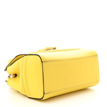 Versace Calfskin Small Palazzo Empire Bag Yellow 4 of 9