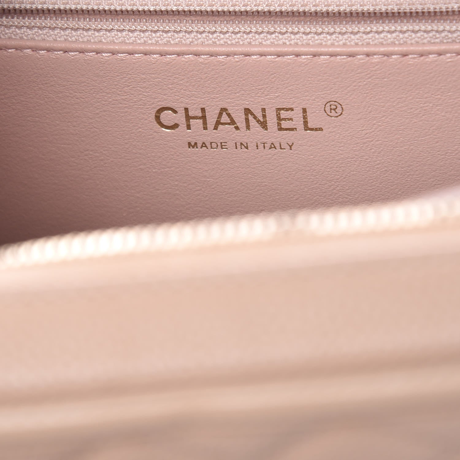 Chanel Caviar Quilted Medium CC Filigree Vanity Case Beige 6 of 12