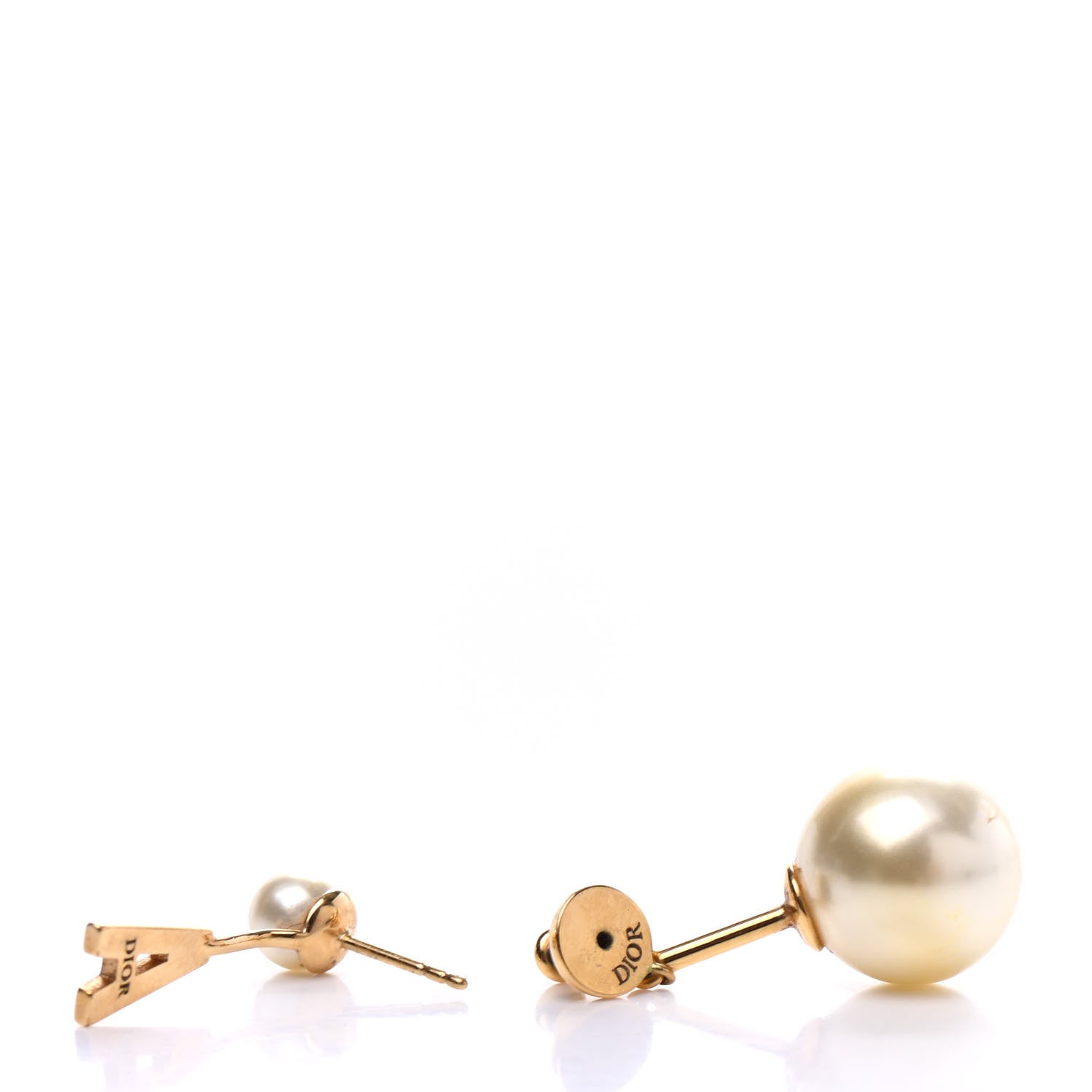 Christian Dior Pearl My ABCDior A Tribale Earring Gold 3 of 4