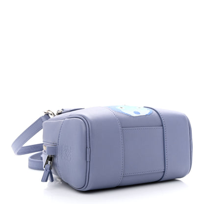 Loewe X HOWLS MOVING CASTLE Satin Calfskin Calcifer Amazona 16 Blueberry 4 of 10