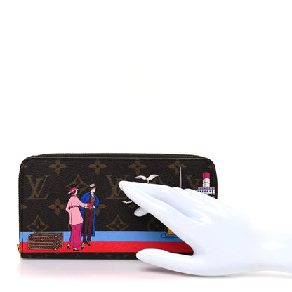 Louis Vuitton Monogram 2016 Christmas Animation Zippy Wallet Rouge 2 of 7