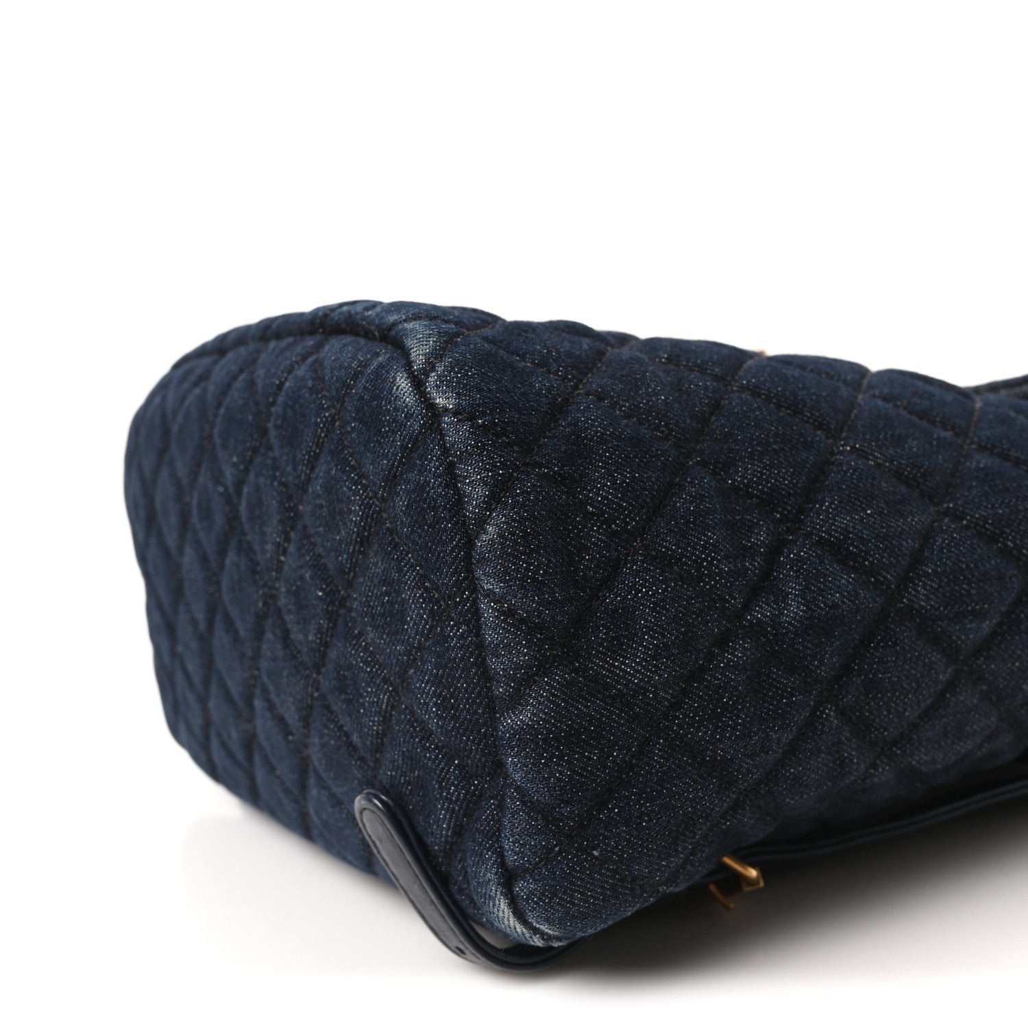 Chanel Washed Denim Quilted Small Urban Spirit Backpack Dark Blue 11 of 11