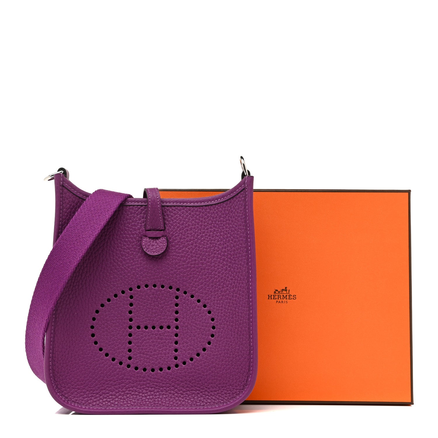 Hermes Taurillon Clemence Evelyne TPM Anemone 10 of 10