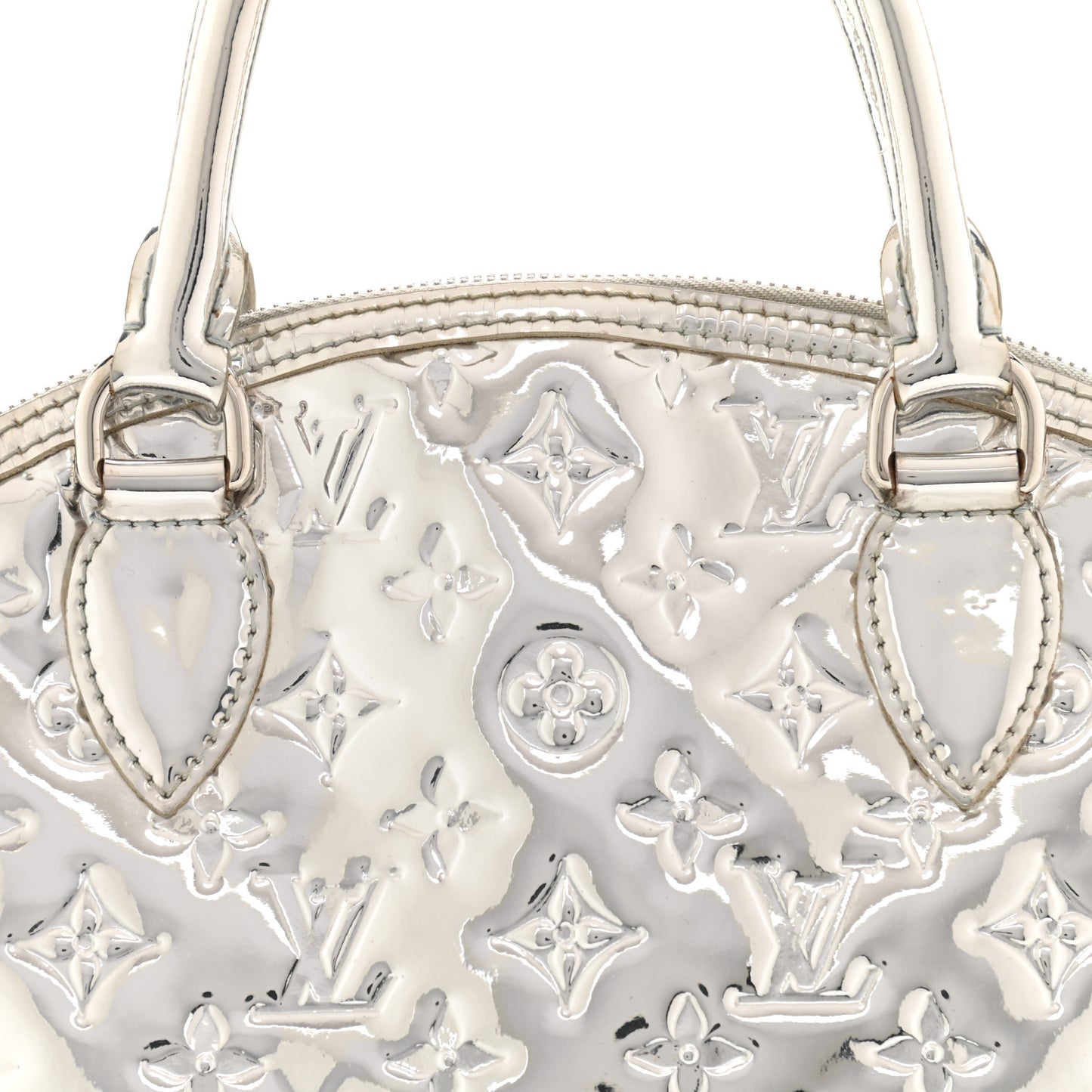 Monogram Miroir Lockit Silver