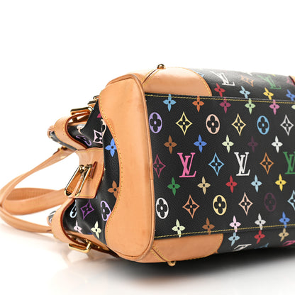 Louis Vuitton Monogram Multicolor Claudia Black 7 of 8
