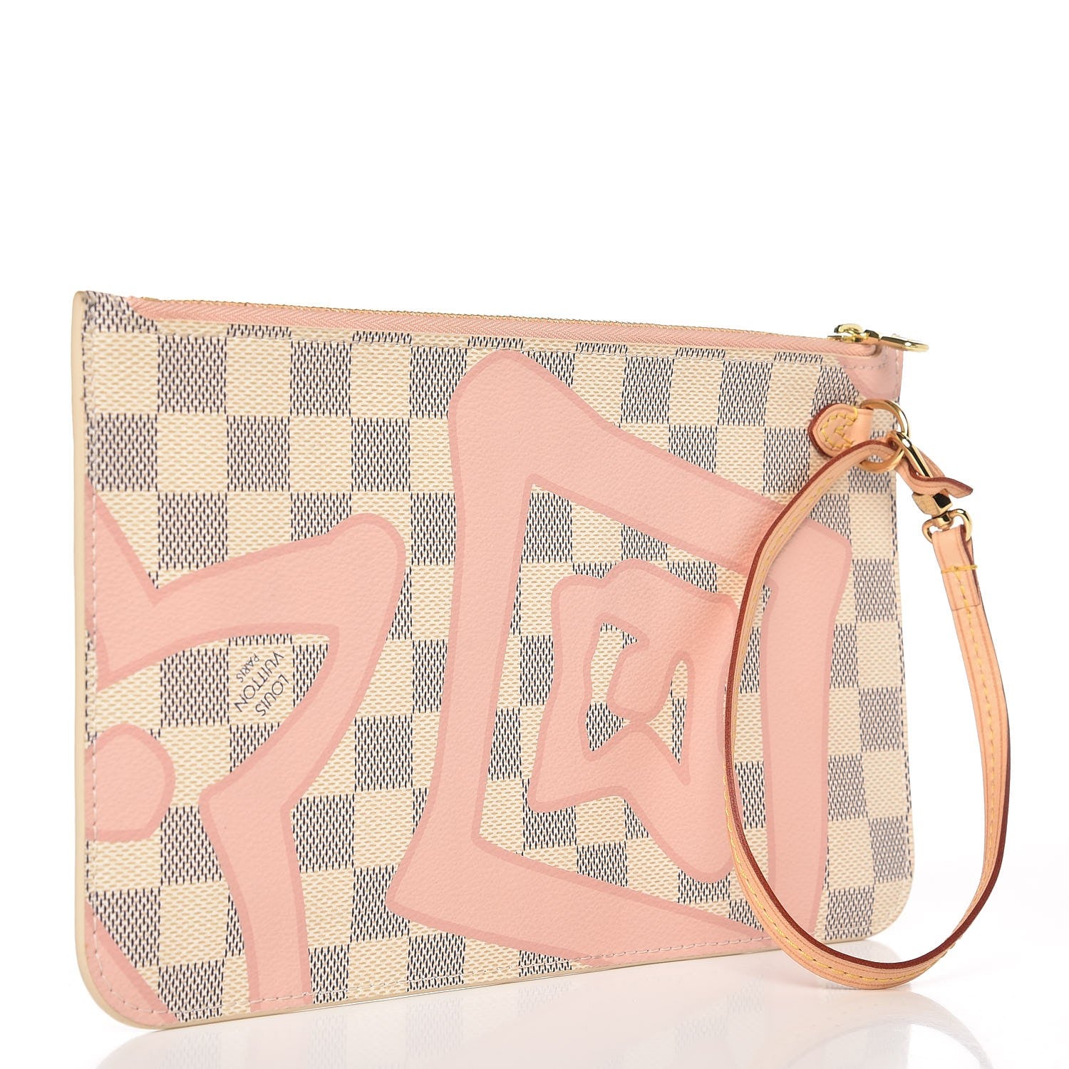 Louis Vuitton Damier Azur Tahitienne Neverfull MM GM Pochette 3 of 8