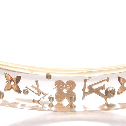 Louis Vuitton Resin Swarovski Medium Inclusion Bracelet PM Transparent 3 of 3