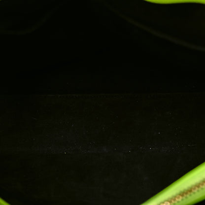 Saint Laurent Calfskin Small Sac De Jour Bag Neon Yellow 6 of 16