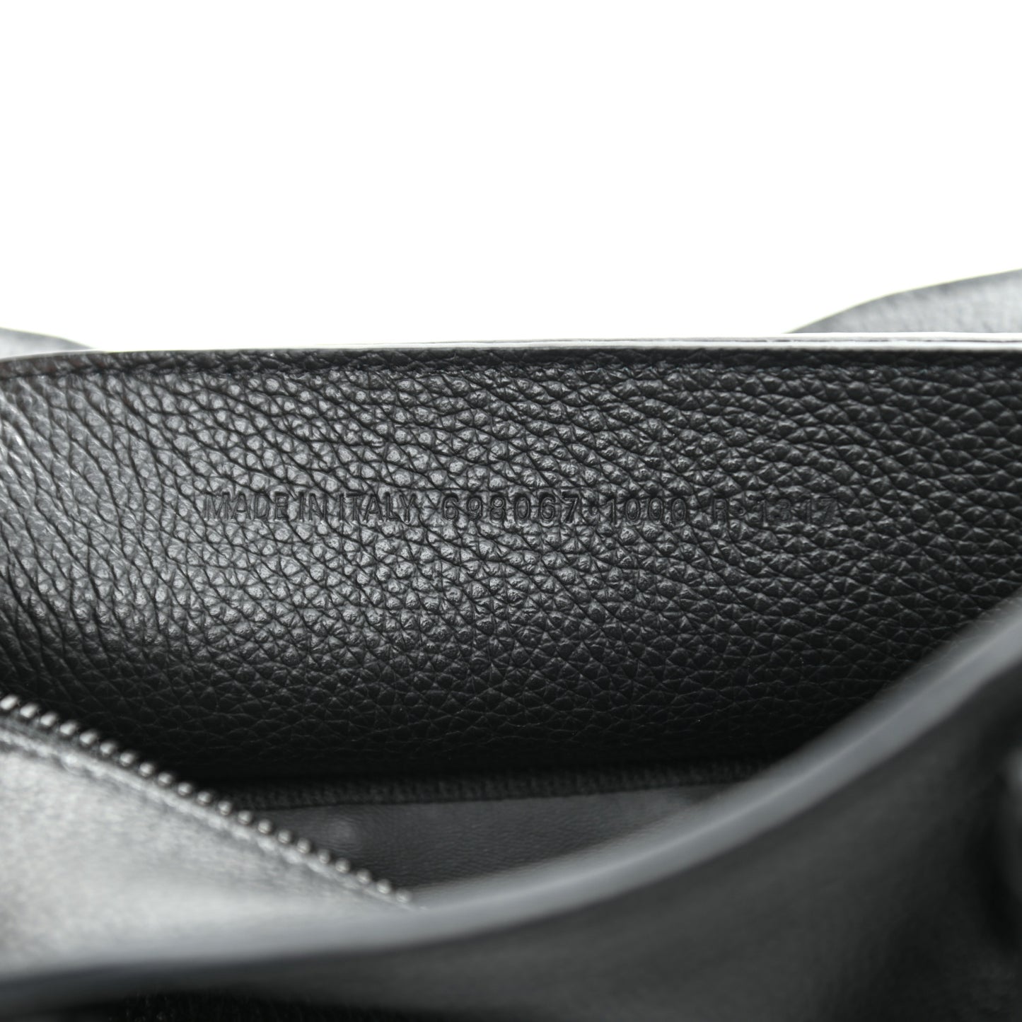 Grained Calfskin Neo Classic Black Hardware Mini City Black