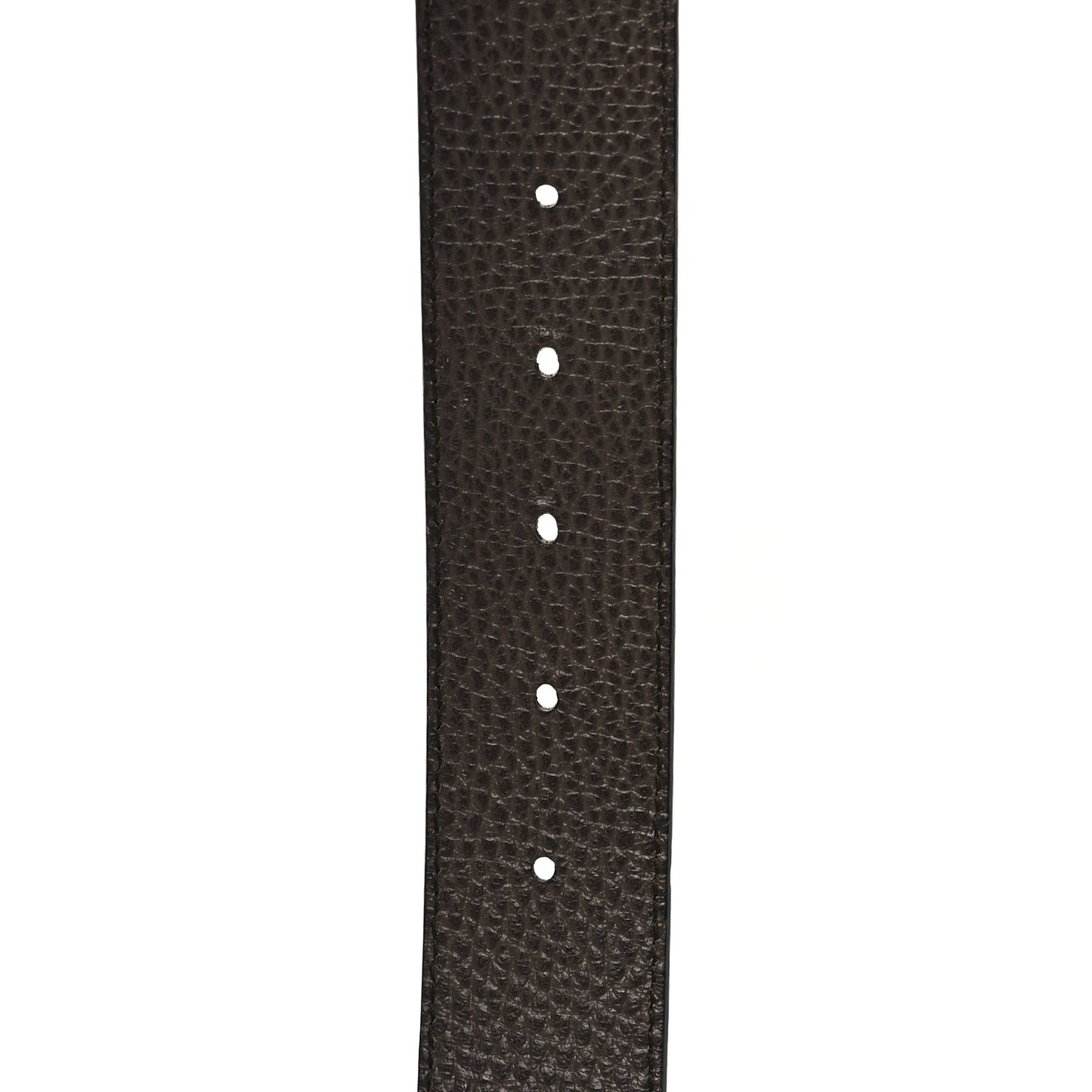 Dollar Calfskin Double G Reversible 37mm Belt 100 40 Black New Acero