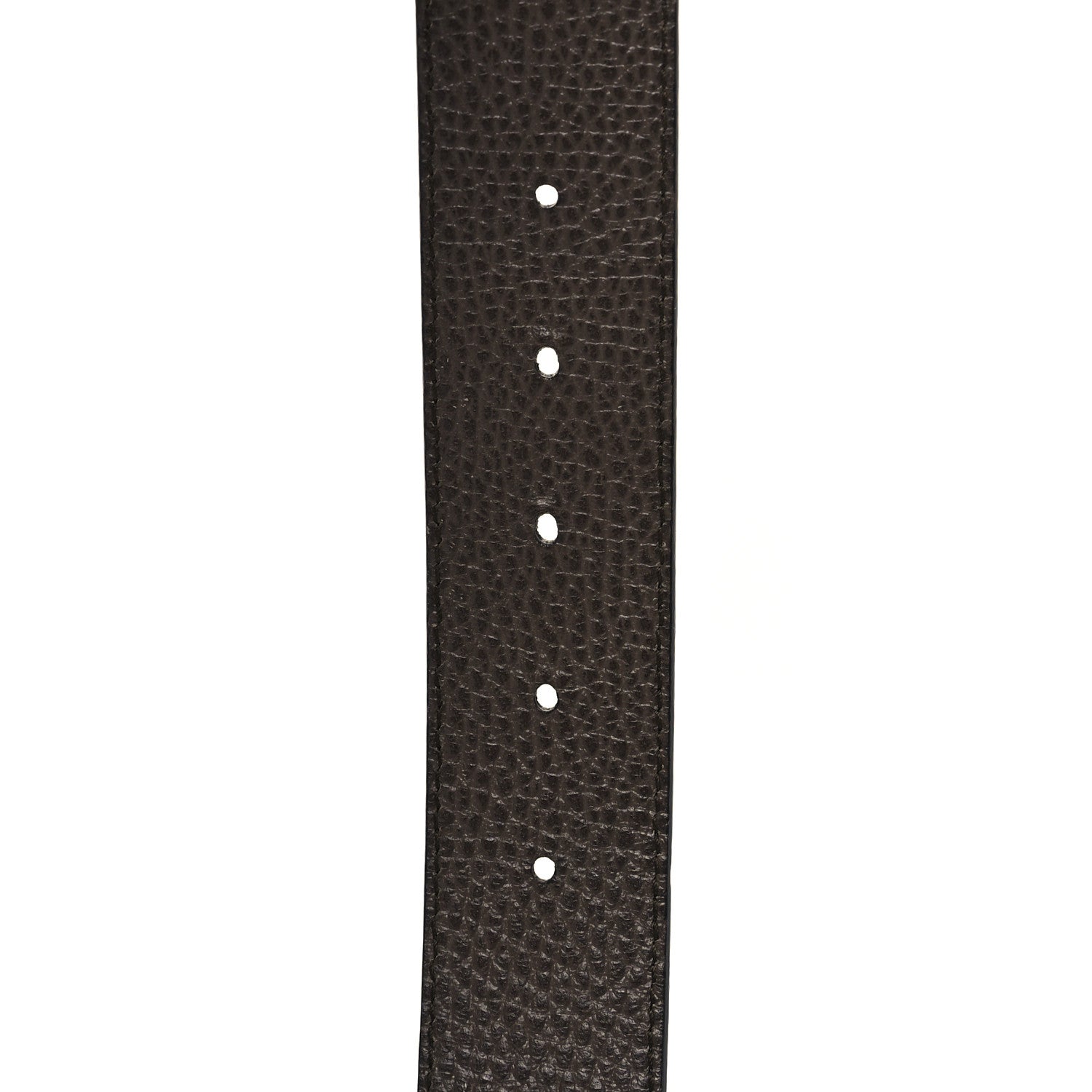 Gucci Dollar Calfskin Double G Reversible 37mm Belt 100 40 Black New Acero 6 of 7