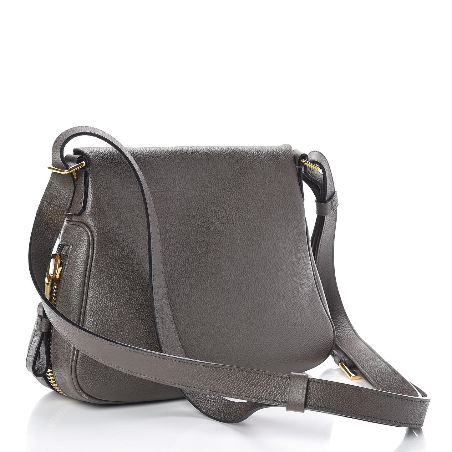 Calfskin Medium Jennifer Crossbody Grey
