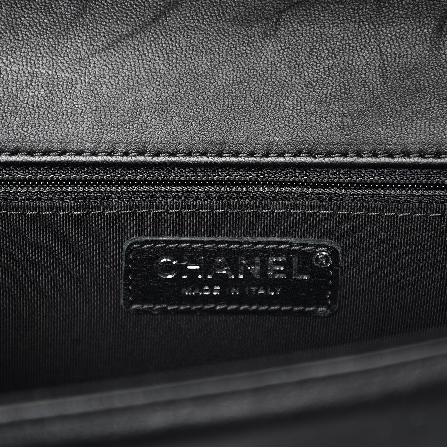 Chanel Lambskin Quilted New Medium Boy Flap Black 6 of 11