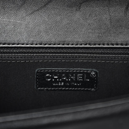 Chanel Lambskin Quilted New Medium Boy Flap Black 6 of 11