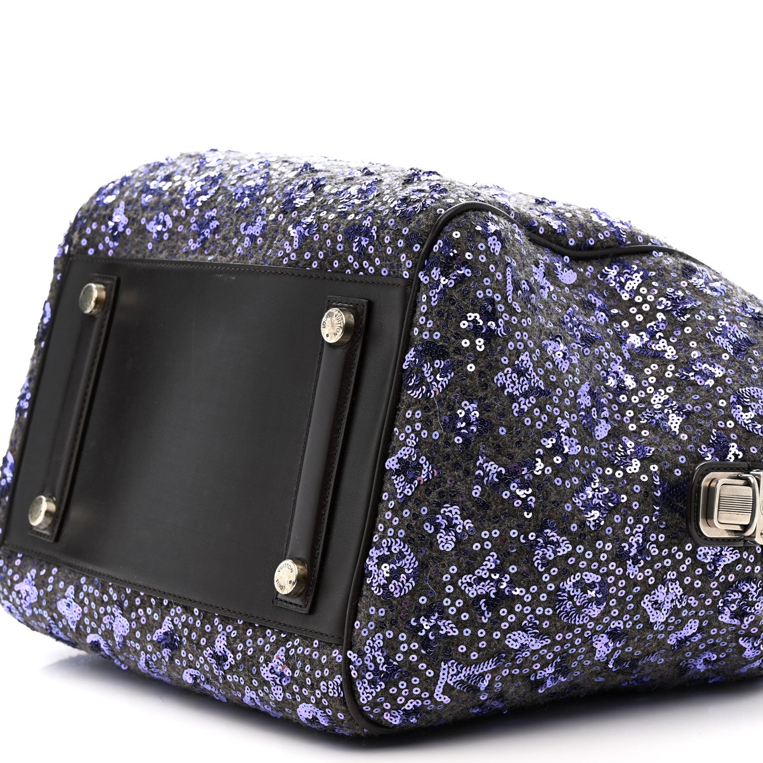 Louis Vuitton Sequin Monogram Sunshine Express North South Purple 10 of 15