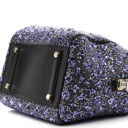 Louis Vuitton Sequin Monogram Sunshine Express North South Purple 10 of 15