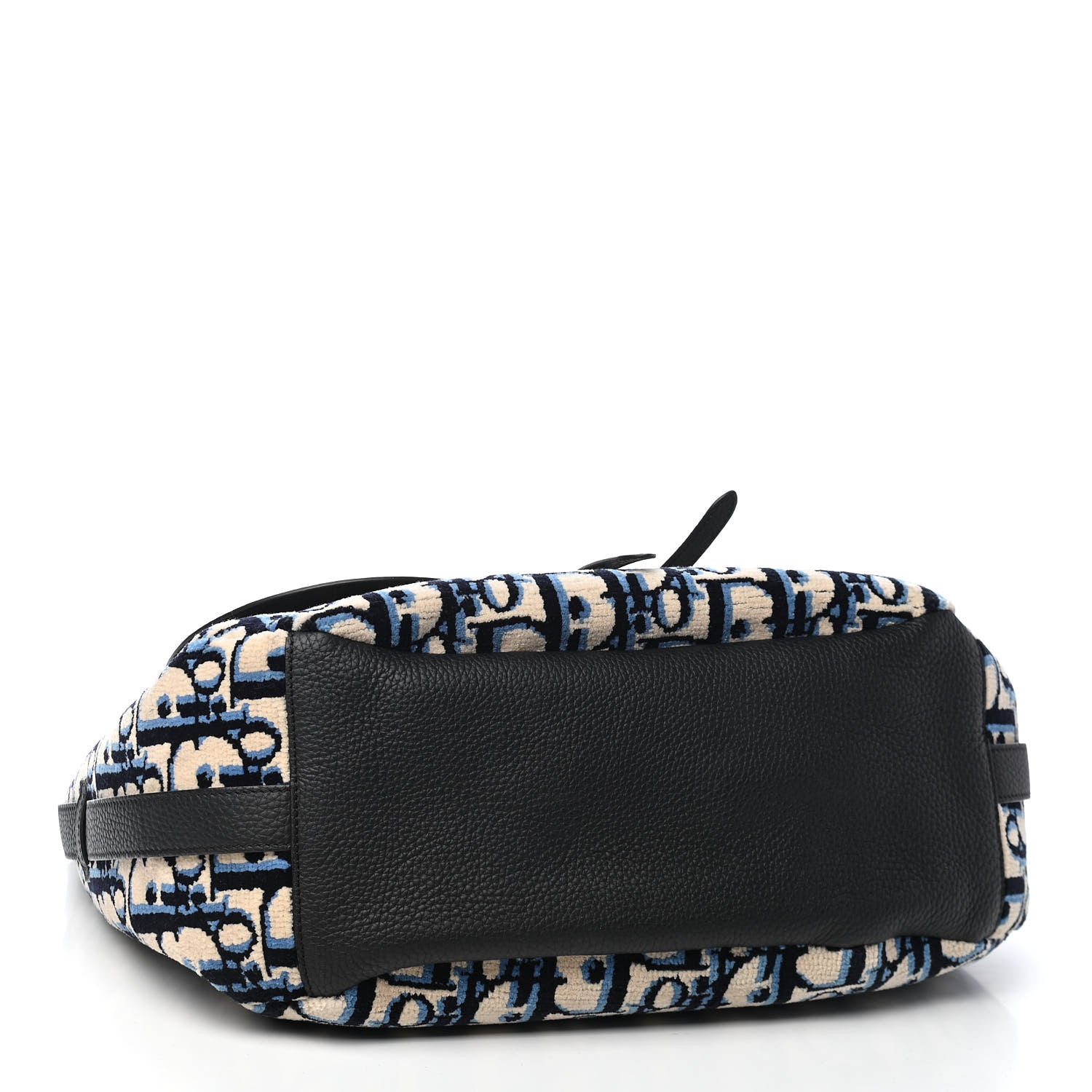Christian Dior Oblique Saddle Soft Bag Bleu Marine 4 of 9