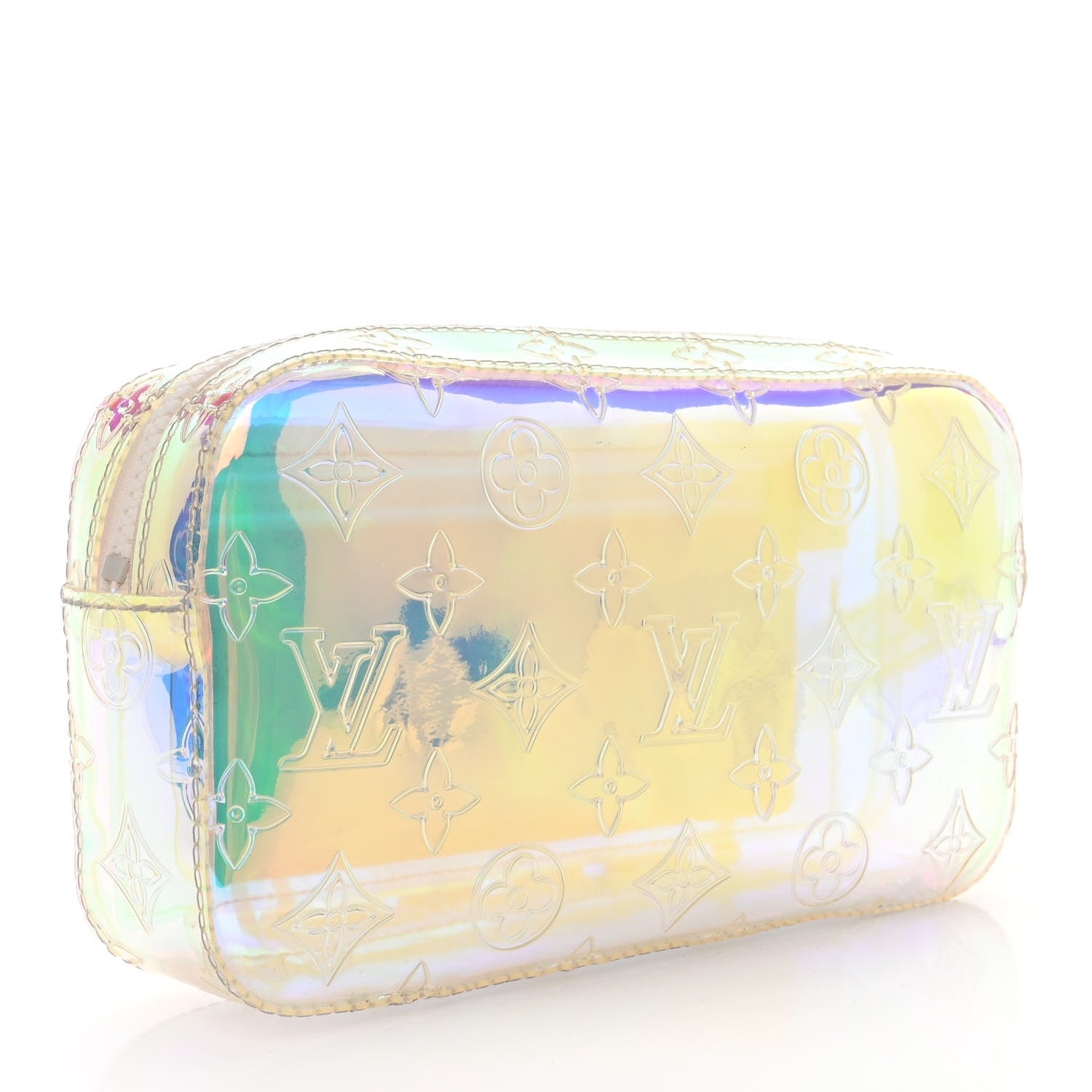 Louis Vuitton PVC Monogram Pochette Volga Iridescent Prism 3 of 9