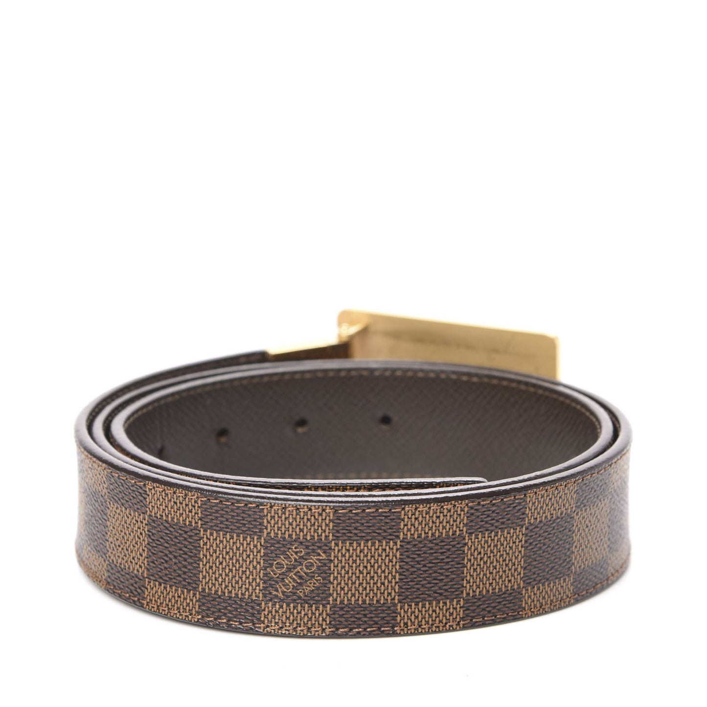 Damier Ebene 35mm Inventeur Reversible Belt 95 38
