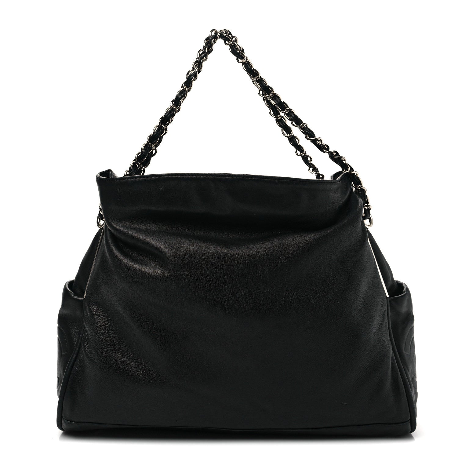 Chanel Lambskin Large Ultimate Soft Tote Black 1 of 9