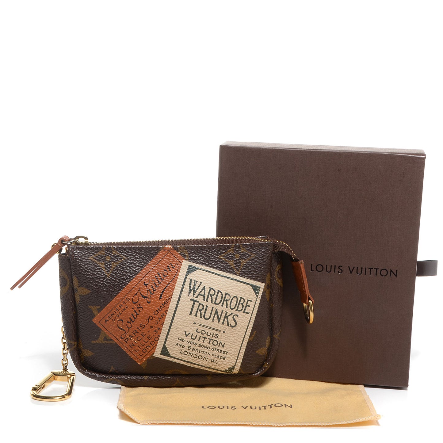 Monogram Stamp Mini Pochette Accessories