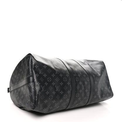 Louis Vuitton Monogram Eclipse Keepall Bandouliere 55 3 of 11