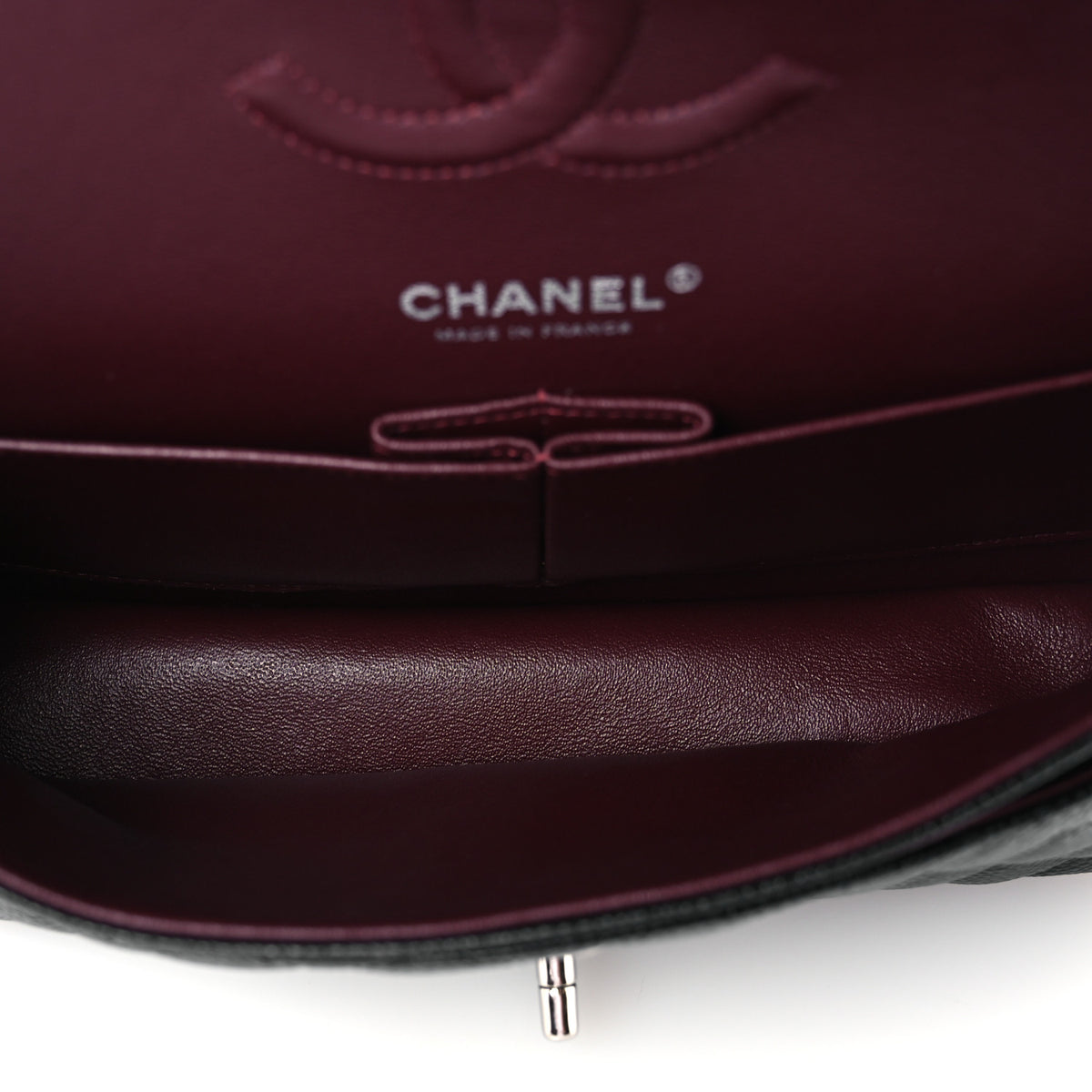 Chanel Caviar Quilted Medium Double Flap Black 4 of 10