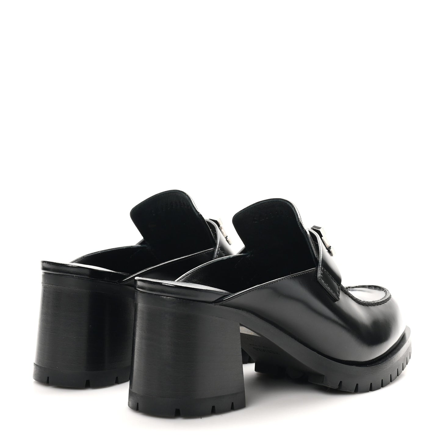Calfskin Womens Flore 60 Mules 38 Black