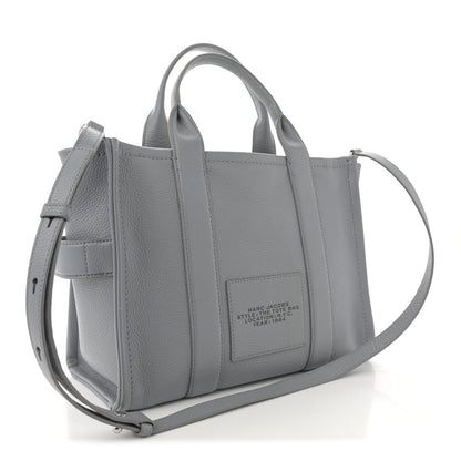 Marc Jacobs Grained Calfskin Medium The Tote Bag Grey 3 of 11
